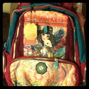 Nicole Lee back pack and Totes